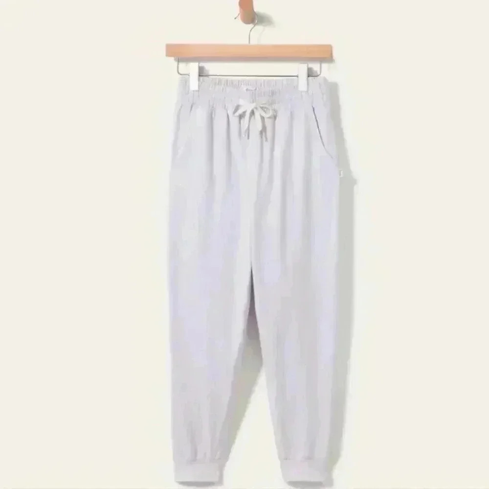 Feat Clothing Women's Roam Performance Joggers Lounge Pants Light Lavender sz L
